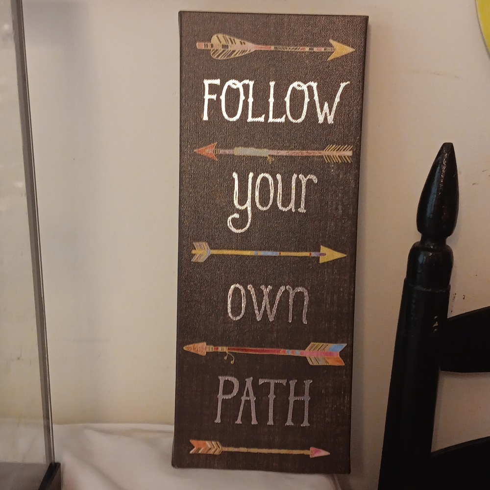 Canvas sign